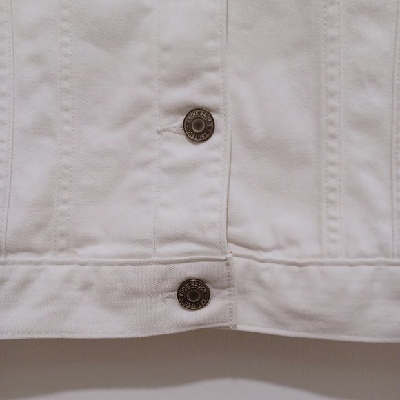 Eddie Bauer - White Jean Jacket - Picture 5 of 13